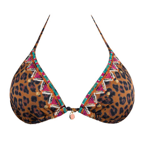 BANANA MOON Triangle bikini top Jotrao Couture Serenely Chocolate
