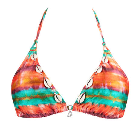 BANANA MOON Triangle bikini top Yero Solaya Coral