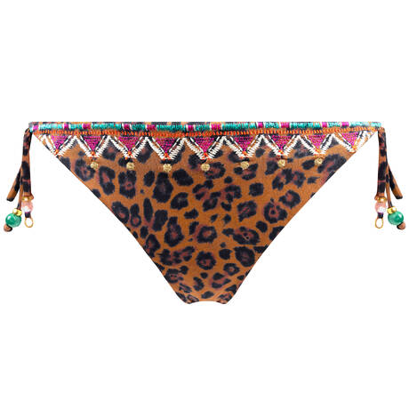 BANANA MOON Tie side bikini bottom Tosca Couture Serenely Chocolate