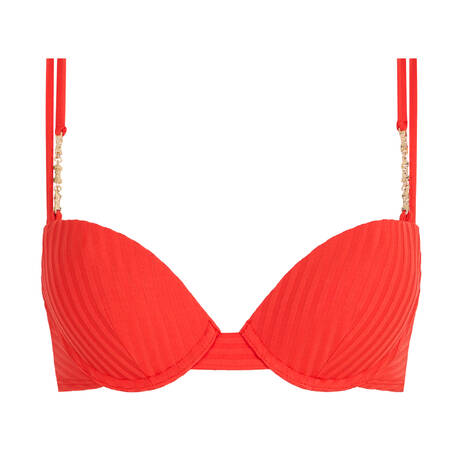 AUBADE Push-up bikini top Sun Pop Coral