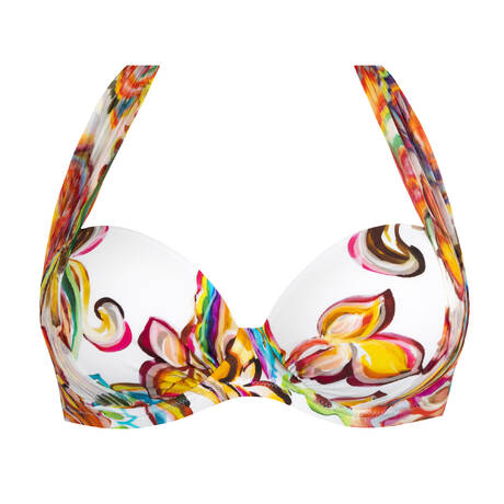 PAIN DE SUCRE Padded bikini top Django Paisley Multicolored