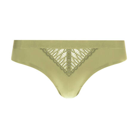 TRIUMPH Brazilian brief lace Aura Spotlight Olive Gold