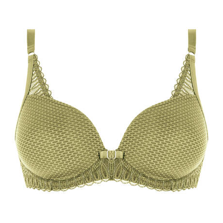 TRIUMPH Padded bra lace Aura Spotlight Olive Gold