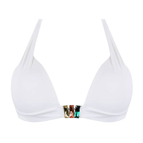 PAIN DE SUCRE Push-up bikini top Swain Sensitive Uni Life Résille White