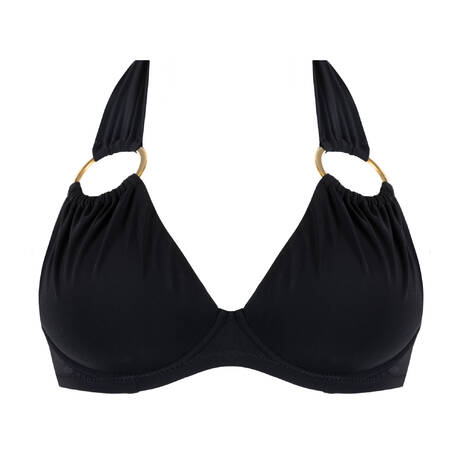PAIN DE SUCRE Haut de maillot de bain armatures Clotie Sensitive Uni Life Résille Noir
