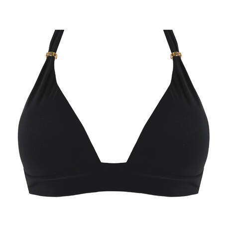 PAIN DE SUCRE Push-up-Bikini-Top Diva Sensitive Uni Life Résille Schwarz