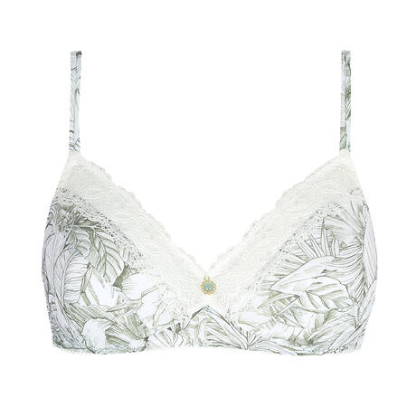 ANTIGEL Soutien-gorge sans armatures Échappée Green Toile Green