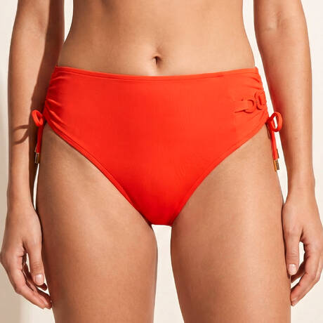 LISE CHARMEL Adjustable drawstring bikini bottom Grâce Infinie Orange Infini