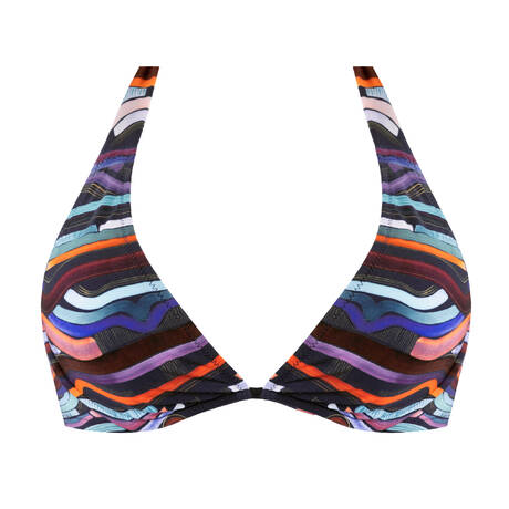 PAIN DE SUCRE Underwire triangle bikini top Melia Neon Multicolored