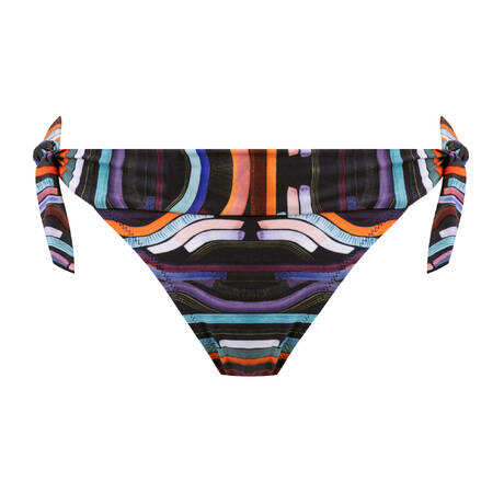 PAIN DE SUCRE Tie side bikini bottom Diva Neon Multicolored