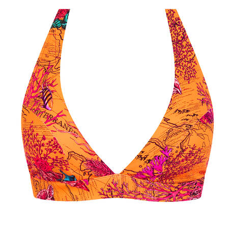 CHANTELLE Triangle bikini top Icon Light Mediterranean