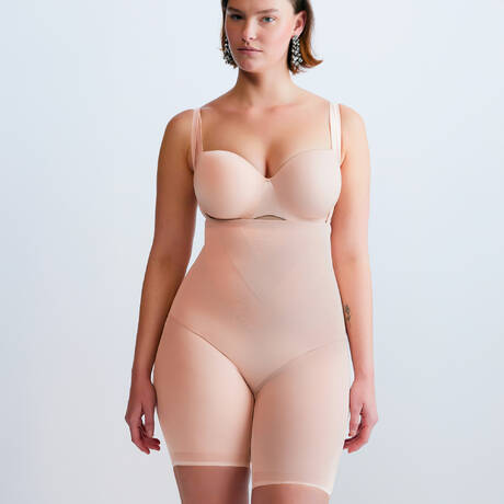 2 pieces set Chantelle Glam Shaping Beige Doré