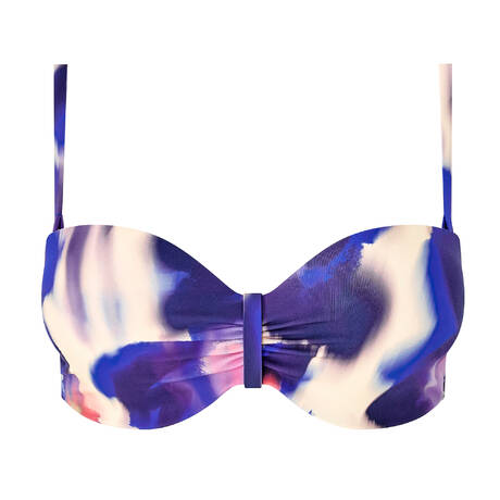CHANTELLE Bandeau-Bikini-Top Sauvage Blurred Night