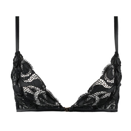 LIVY Convertible open-cup triangle bra Medusa Black