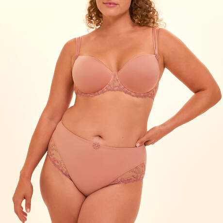 2 pieces set SIMONE PÉRÈLE Délice Rose Fumé
