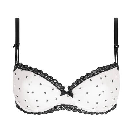 ANTIGEL Soutien-gorge corbeille Cœur de Rockeuse Cœur Désir