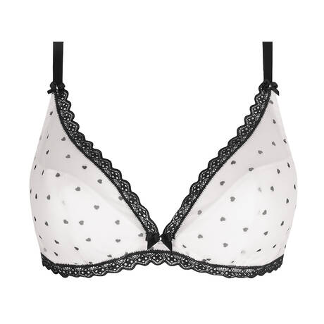 ANTIGEL Padded triangle bra Cœur de Rockeuse Cœur Désir