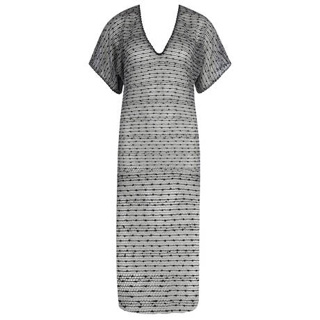 ANTIGEL Long beach caftan La Sexy Resille Chiné Résille