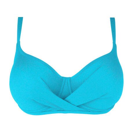 ANTIGEL Haut de maillot de bain corbeille fitting La Chiquissima Bleu Azur