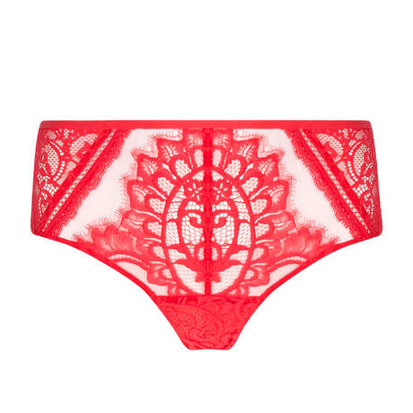 LISE CHARMEL Shorty en dentelle Désirs de Venise Grenat Venise