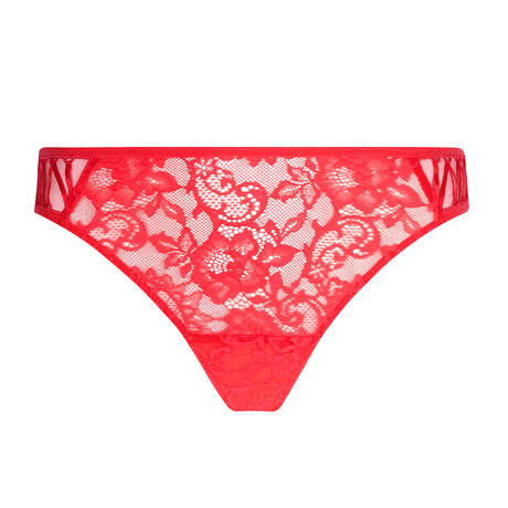 LISE CHARMEL String en dentelle Désirs de Venise Grenat Venise