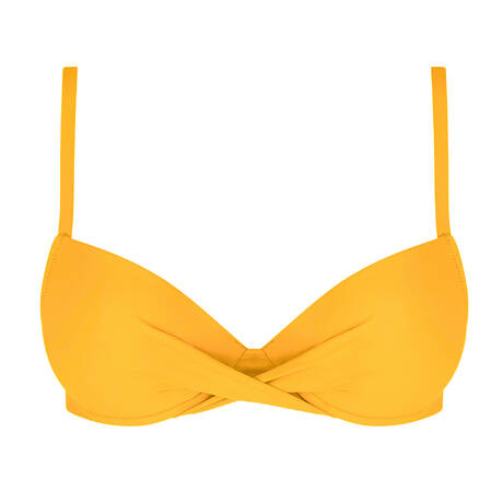 ANTIGEL Haut de maillot de bain coques La Chiquissima Jaune Paille