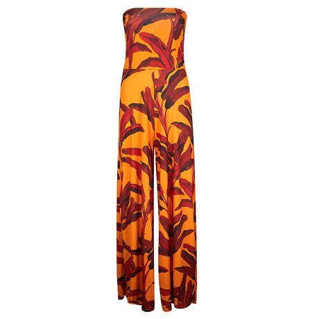 ANTIGEL Beach jumpsuit La Melanesia Jaune Banane
