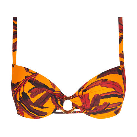 ANTIGEL Padded bikini top La Melanesia Jaune Banane