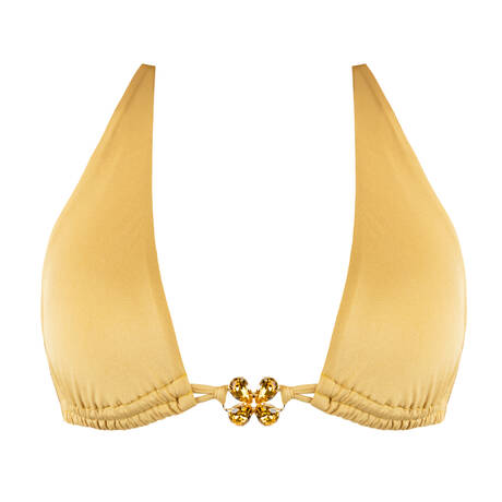PAIN DE SUCRE Haut de maillot de bain triangle Sidra Sensitive Uni Life Résille Gold