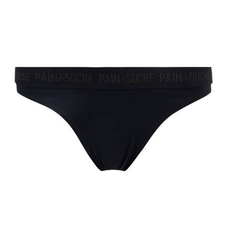 PAIN DE SUCRE Brief bikini bottom Zigg Sensitive Uni Life Résille Black