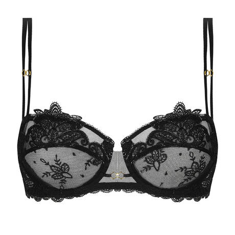 LISE CHARMEL Demi-cup bra Diva Glamour Black
