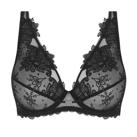 LISE CHARMEL Triangel-BH mit Bügel Diva Glamour Schwarz