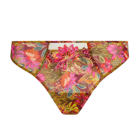 LISE CHARMEL Seduction brief Danse des Fleurs Fushia Vert
