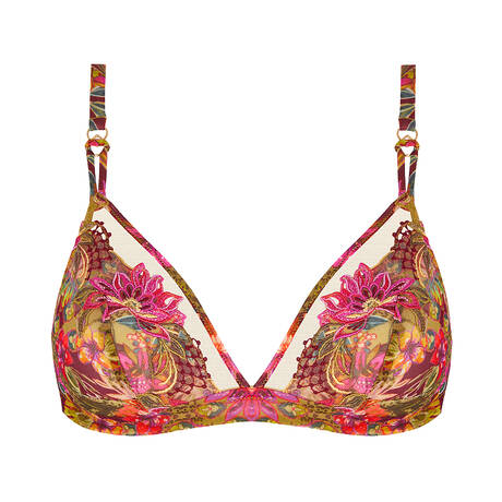 LISE CHARMEL Wireless bra Danse des Fleurs Fushia Vert