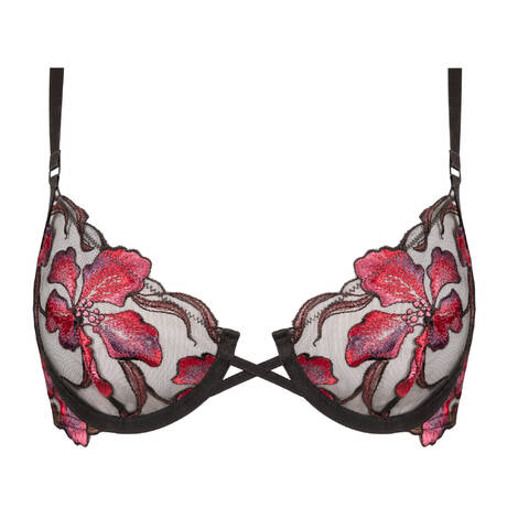 ATELIER AMOUR Demi-cup bra Dernier Frisson Brod Multico