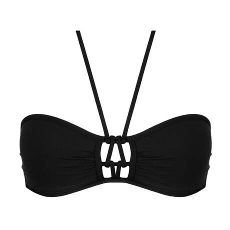 SARDA Bandeau bikini top Sha Black