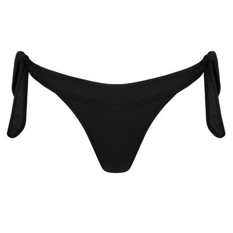 SARDA Tie side bikini bottom Sha Black
