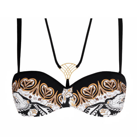 LISE CHARMEL Schalen-Bandeau-Bikini-Top Rêves d'Ailleurs Rêve Eclat