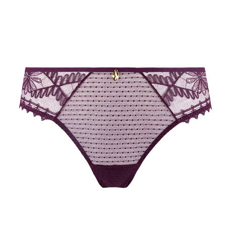 AUBADE Lace Italian brief Mystery of Love Plum