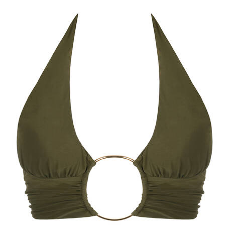 SARDA Triangle bikini top Lita Olive Green
