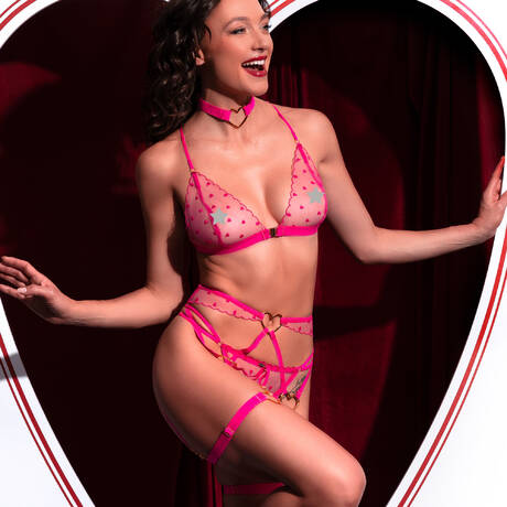 Ensemble 4 pièces Nette Rose Petal Pink