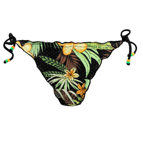 BANANA MOON Bas de maillot de bain brésilien lacets Nightwater Noir