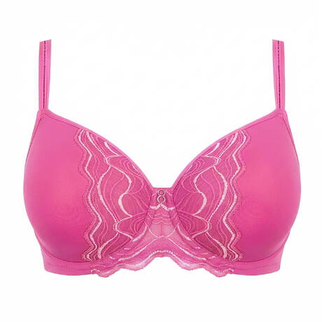 TRIUMPH Spacer T-shirt bra Palina Waves of Glow Plum Fusion