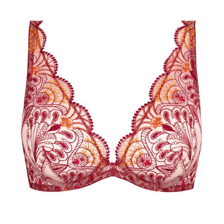 I.D. SARRIERI Triangle bra Memories of Love Dark Red