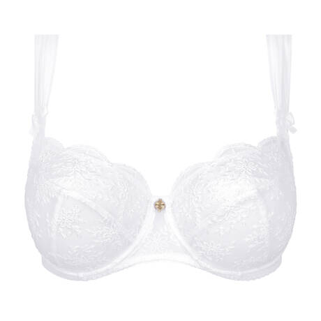 EMPREINTE Balconette bra Charlotte White