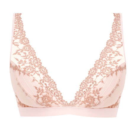 WACOAL Triangle bra lace Embrace Lace Angel Wing/Rose Dust