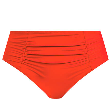 ELOMI Shaping high-waisted bikini bottom Plain Sailing Lava