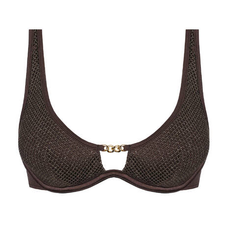 SARDA Bralette bikini top Janja Chocolate