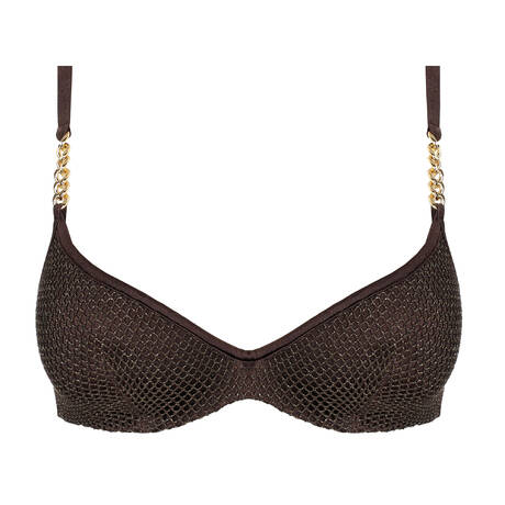 SARDA Haut de maillot de bain coques Janja Chocolat