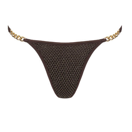 SARDA Bas de maillot de bain brésilien Janja Chocolat